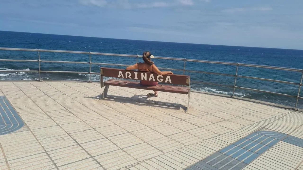 Arinaga Arena Y Mar Beach